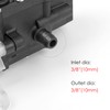 12V Diaphragm Water Pump with Pressure Switch – 1.2 GPM