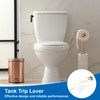 sourcing map 2Set Side Mount Universal Toilet Handle Replacement Kit