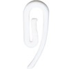 Regency 20 x Nylon Plastic Curtain Hooks