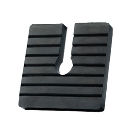 Tokyo Soundproofing Rubber Mat for Air Conditioning Outdoor Units, Bolt Pitan, Insert Type, Honeyite Rubber, Vibration Resistant, Soundproof Mat, Veranda, Outdoor, Noise Protection, Vibration Absorbing, Vibration Prevention, Shaking Prevention, Anti-Slip (4 Pack) THI-608 Black