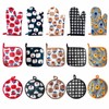 Potholder Mittens, Heat Resistant, Scandinavian Style, Pot Holder, Heat Resistant,