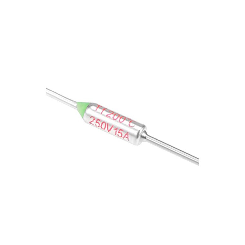 sourcing map Thermal Fuses 250 V 15 A TF 200
