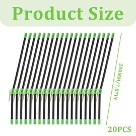 NOPKESV 20 pieces fishing anti-tangle boom sleeves set, anti-boom with swivel, fishing accessory tube, flow tube, accessories