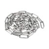sourcing map Stainless Steel 304 Hardened Proof Coil Chain 1.5m