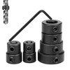 Drill Bit Depth Stop Collar Set 8 Pcs, Woodworking Positioning
