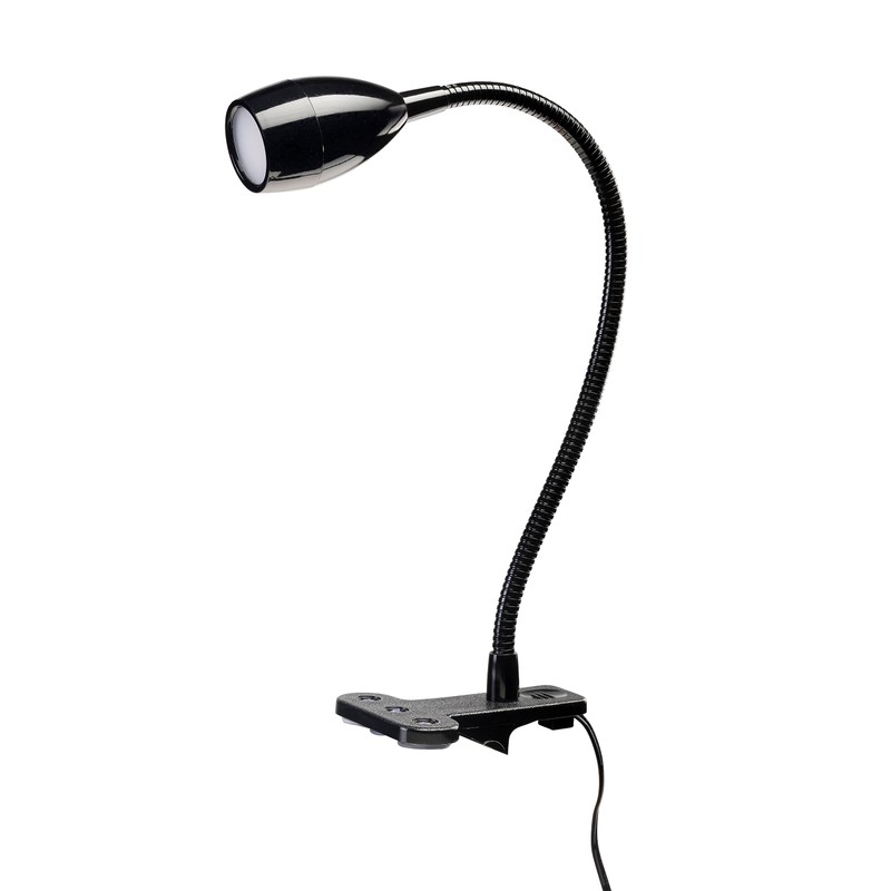 Brilliant Jansen Clamp 1W 60 Lumens USB LED Task Lamp,
