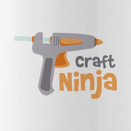 CafePress Craft Ninja Water Bottle 1.0L (34 oz) Stainless Steel Water Bottle