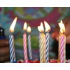 PARENCE - Set di 24 candeline di compleanno con 12