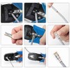 LinaLife RJ45 Crimp Tool Kit Pass Thru Cat5 Cat5e Cat6