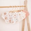 Konssy Muslin Baby Bibs, 100% Cotton Absorbent and Soft Bandana