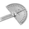 0-180 Degree Angle Ruler Carpenter Woodworking Tool Stainless Steel 100mm