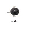 QUARKZMAN Mod 1 30T Pignone,Foro da 8mm Ingranaggio a Cremagliera
