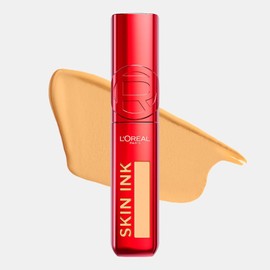 L'Oréal Paris Infallible Skin Ink Base de Maquillaje y Corrector 2 en 1, Larga Duración y Resistente a Transferencias, Tono 140, 15ml.