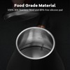 Mecity Electric Kettle Gooseneck Pour Over Kettle ±1℉ Temperature Control