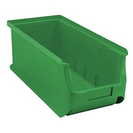 Allit ProfiPlus 456293 Box 3L Green Stackable Display Box Polypropylene TÜV/GS V: 4.1 L Storage Box Stackable