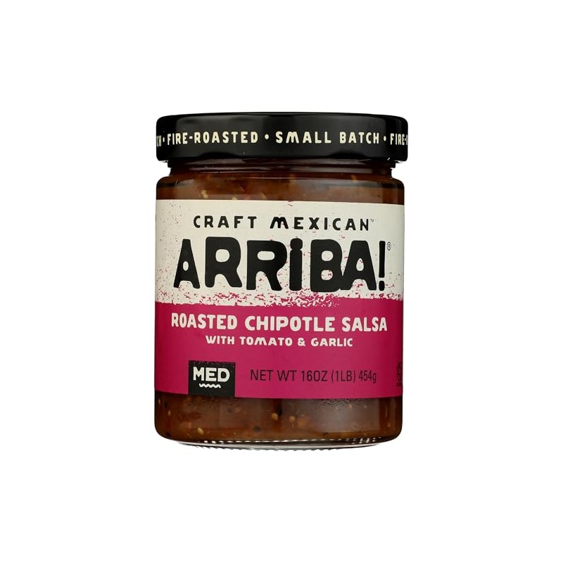 Arriba Salsa Fire Roasted Mexican Chipotle Medium - 16 oz