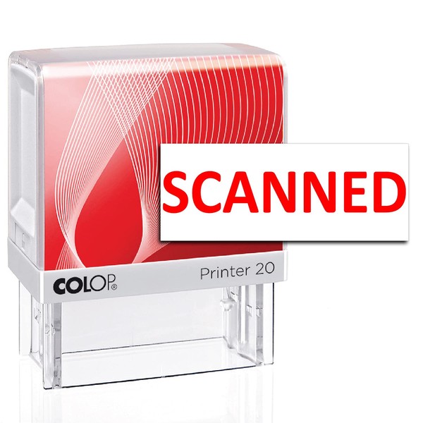 Stampolo Scanned Colop P-20 Self-Inking Office Stationary Custom Rubber Stamp