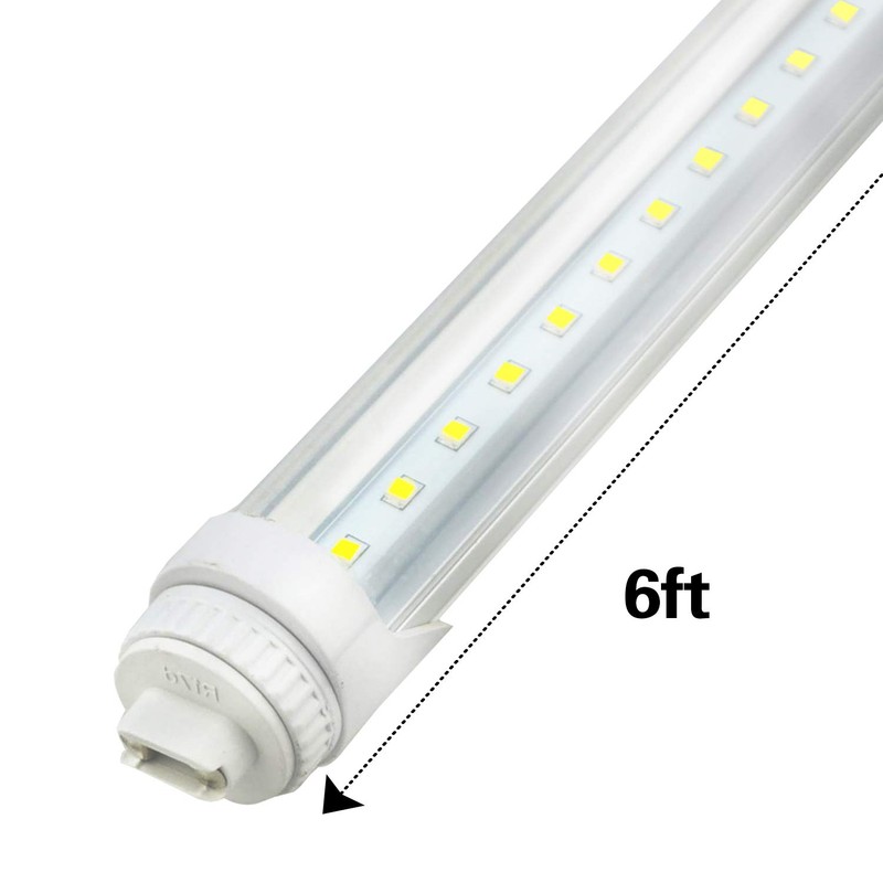GreenSun LED Tube Light 6FT 30W, R17D 6ft LED Tube