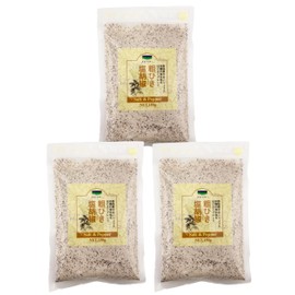 Blue Sea Coarse Salt & Pepper 5.3 oz (150 g), 3 Bags x Uchinamun Stickers
