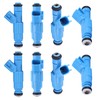 Slakerbe 8 Pcs Fuel Injectors fit for F150 E150 E250