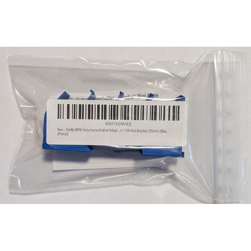 "Quadro" DIN Rail Mount Adaptor for Shelly-Mini DIN Rail Bracket