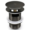 FerdY Pop-up Drain for Freestanding Bathtub, Space Gray, cUPC Certification,