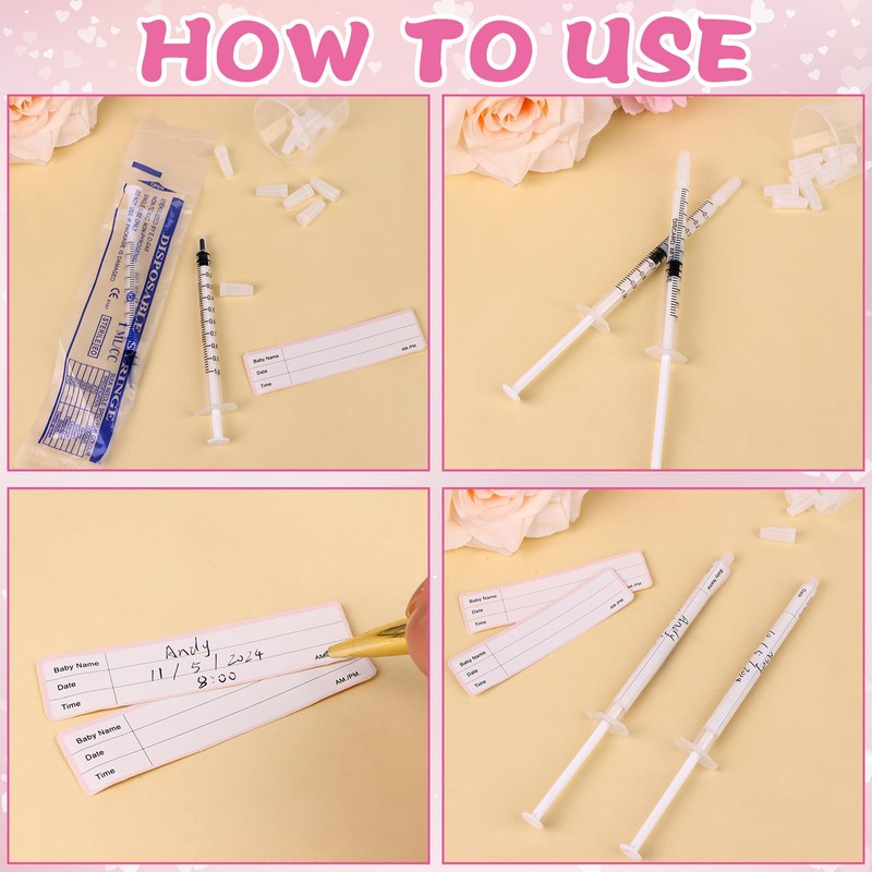 50 Pcs Colostrum Collector Kit 1ml Breast Milk Collector Milk