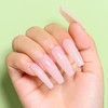 AIMEILI Transparent Milky White Nude Gel Nail Polish Soak Off