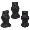 Super Big Hollow Anal Butt Plugs:Hollow Tunnel Liquid Silicone Anal