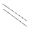 Stainless Steel Straight Brace Mending Plate Connector Bracket for Furniture