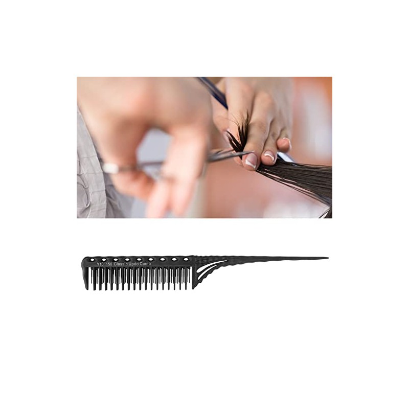 Teasing Comb, 3 Rows Tooth Tail Comb for Volume and