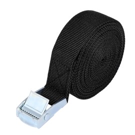 MTRPS Lashing Straps with Buckles, 16.4ft x 1in Adjustable Cam Buckle Tie Down Strap, Heavy Duty Cinch Strap for Motorcycle Kayak Cargo Luggage, Universal Car Accessories