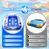56IN Oversize Floating Card Game Table for Pool with Waterproof