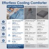 Cooling Comforter King Cooling Blanket for Hot Sleepers 90"x108"