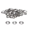 sourcing map 60pcs Internal Tooth Washers M8 Push on Retaining