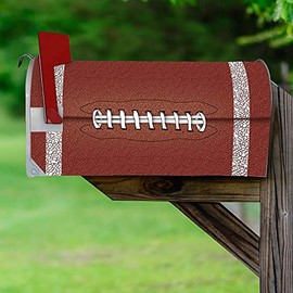 VWAQ Football Mailbox Covers Magnetic Sports Decorative Art - MBM28