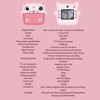 Kids Camera Instant Print, 1080P Kids Instant Camera with 32G