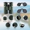 10x42EDII Compact Binoculars for Adults – High-Powered BAK4 Prisms, Diamond