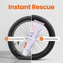 Paquete de 5 pegamento para reparación de neumáticos de bicicleta, pegamento para cemento de parches de tubo, herramientas de goma, pegamento para pinchazos de cemento para bicicleta, motocicleta, kit