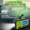 Emergency Weather Radio, Solar Hand Crank Radio AM/FM NOAA 10000mAh,