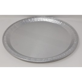 Aluminium Foil Round Roasting Oven Dish Trays Pizza BBQ Platter 30cm 12" (4)
