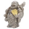 Buddha Statue Resin Mini 8cm Maitreya Laughing Buddha Figurine for
