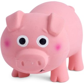 Petface Latex Oink Oink Pig Soft Chew Dog Toy