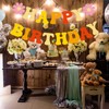 Pre-Strung Happy Birthday Banner w/Flower,Birthday Party Decorations,Groovy Birthday Decor. Did