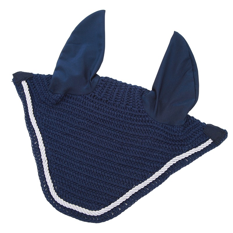 Horse Ear Bonnet Elastic Horse Ear Net Hand Crochet Horse