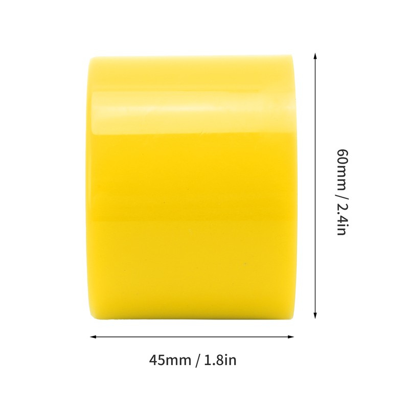 PUENTE 4pcs 60x45mm Skateboard Wheels 78A Longboard Cruiser Wheels Replacement