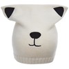 Sterntaler Baby Girls' Knitted Polar Bear Hat, ecru