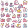 Cartoon Cat Stickers for Children - 100 Charming Designs with