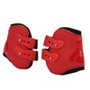 4pcs Horse Leg Guard PU Neoprene Front Hind Horse Tendon