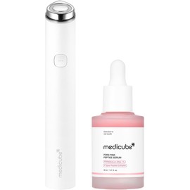 MEDICUBE PDRN Pink Glow Booster Set – Kit Facial Coreano con PDRN Pink Peptide Serum 30 ml + AGE-R Booster Pro Mini White, Rutina Glow, Hidratación, Firmeza y Luminosidad para Todo Tipo de Piel